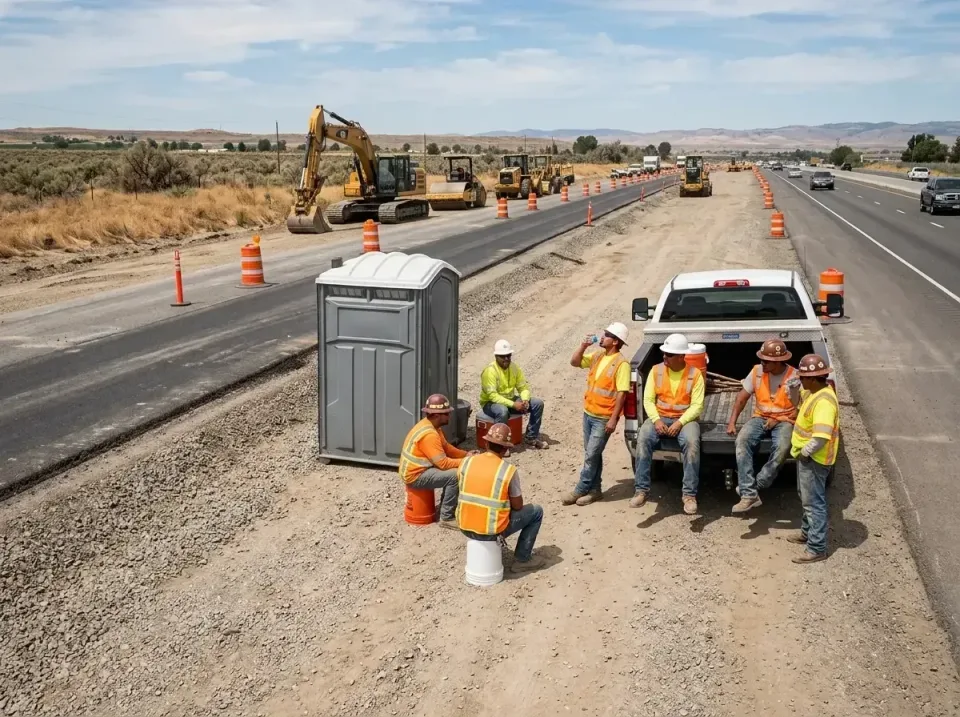 highway-road-construction-crew-007 — frequently asked questions, Porta Potty and Restroom Rentals in Oroville East, CA